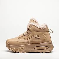 Кроссовки ботинки женские зимние капучино