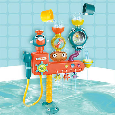 Розвивальна іграшка купання ванній Гра для водних процедур переливання води Дитячий водяний душ на присосках