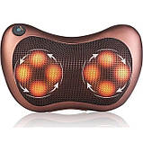 Розслаблюючий масажер для шиї з ик прогрівом, Автомобільний масажер, Масажери ET-804 для спини, фото 10