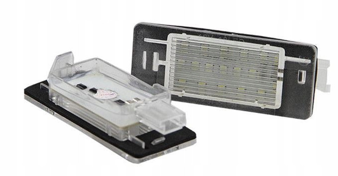 Штатна світлодіодна LED-підсвітка номера Opel Vectra C універсал 02-08 OEM 93180083 canbus, фото 1