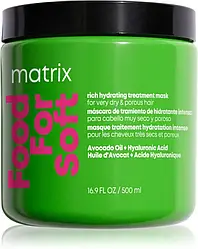 Маска для інтенсивного живлення та зволоження волосся, МАТРІКС ,Тотал Фуд Фо Софт,  500 мл