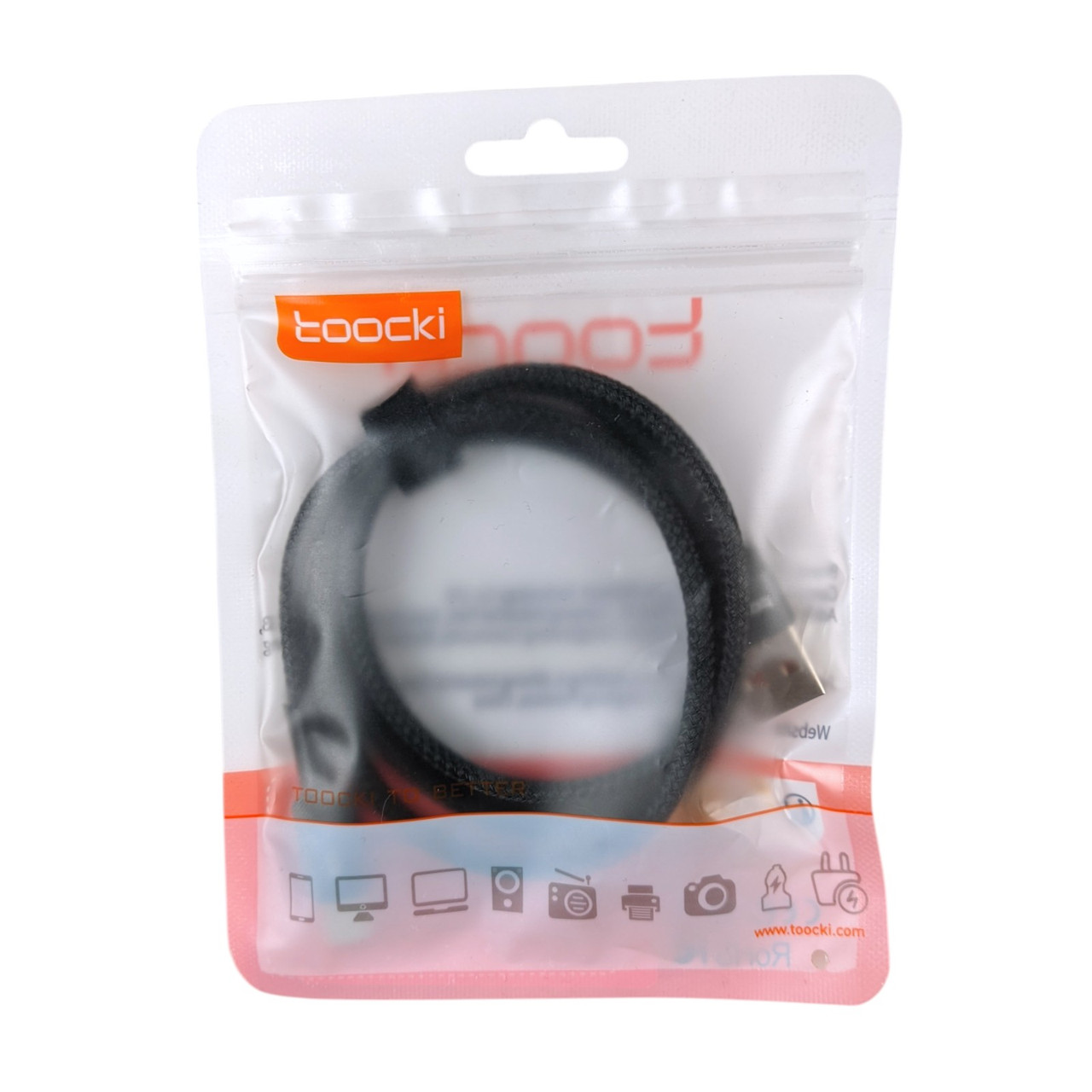 Кабель USB - Type-C TOOCKI TXCT-HY01 100W 1м чорний