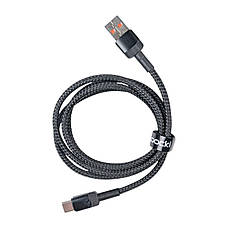 Кабель USB - Type-C TOOCKI TXCT-HY01 100W 1м чорний, фото 6
