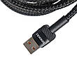 Кабель USB - Type-C TOOCKI TXCT-HY01 100W 1м чорний, фото 8