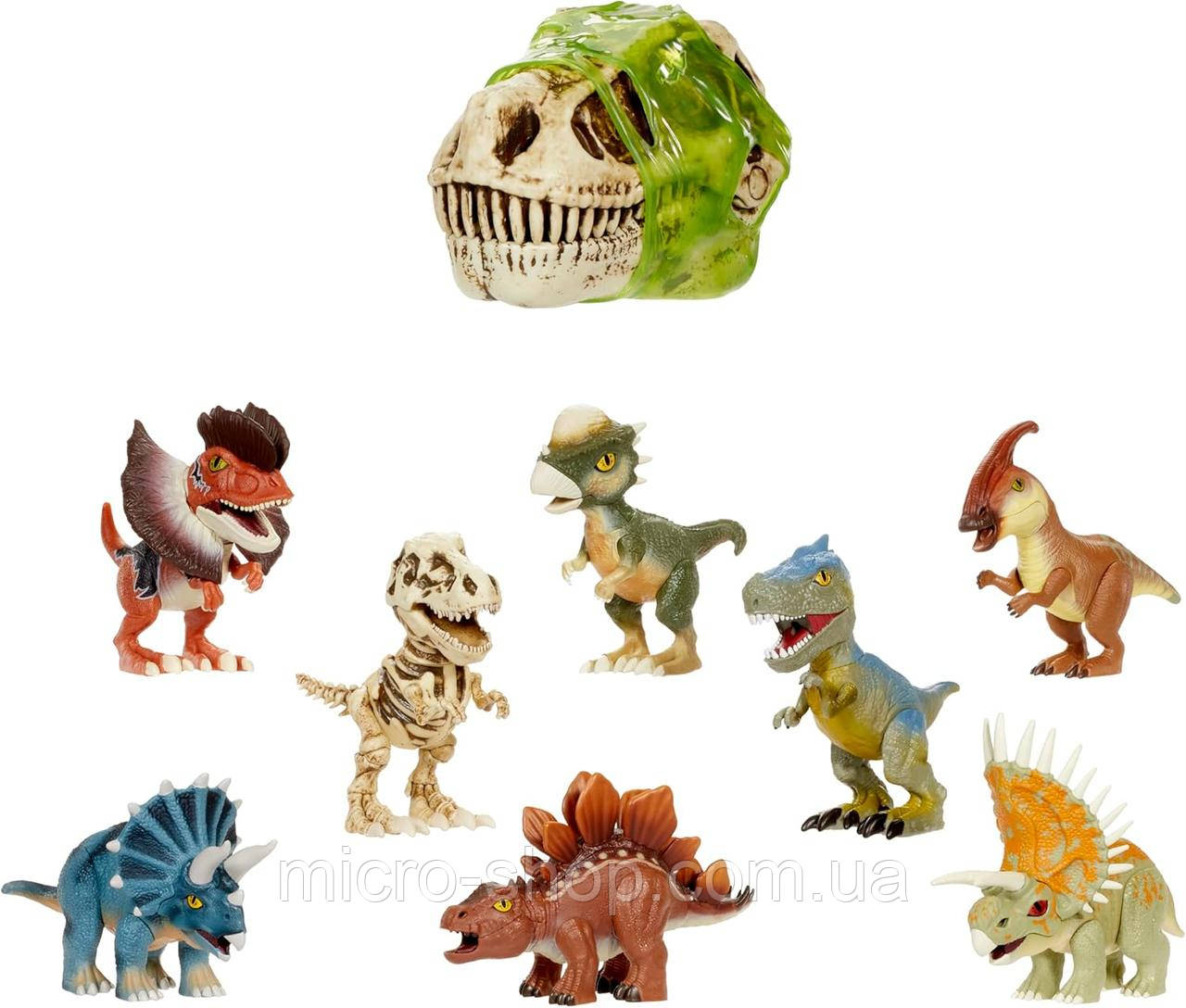 Череп сюрприз із динозавром MGA GrossMos Dino