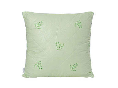 Подушка 70*70 (бамбукове волокно) Бамбук Класик стьоб. мікрофібра, кольорова ТМ Homefort FG