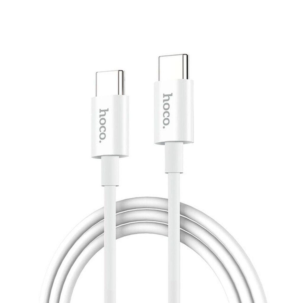 Зарядка тайп сі Hoco X88 Gratified 60W Білий, 1 м., кабель type c для заряджання телефону