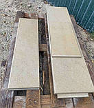 Накривки та кришки на стовпчики паркану з каменю піщаник, фото 8