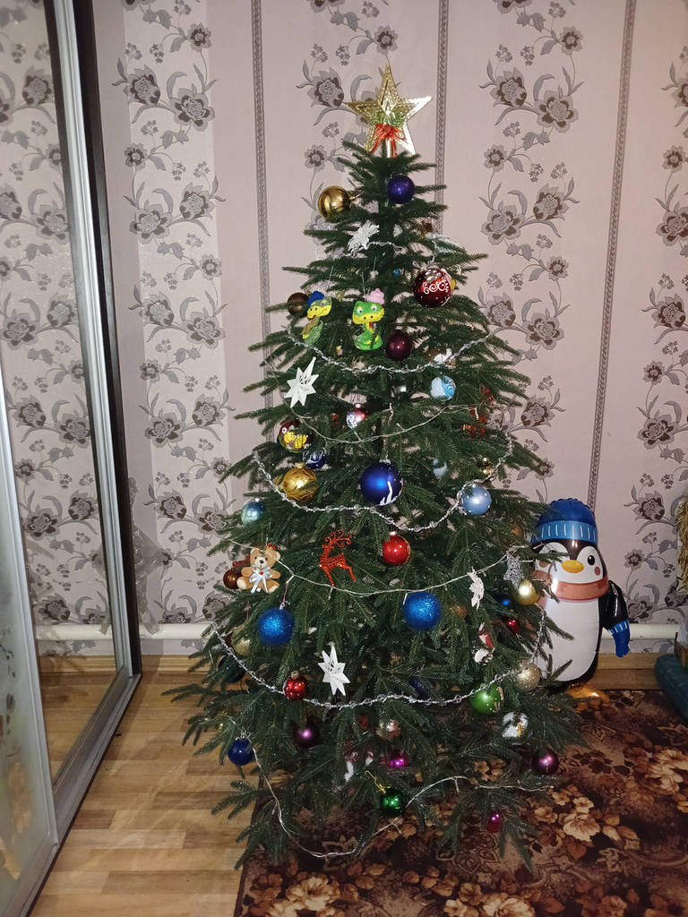 ЯЛИНКА ЛИТА СМЕРЕКА Зелена 1.8 м штучна ПРЕМІУМ - фото покупців 1