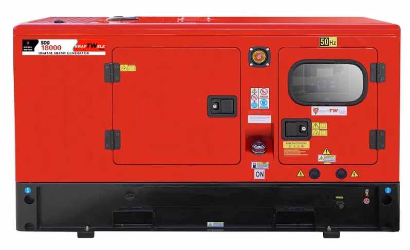 Дизельний генератор 30 кВт Kraftwele SDG38000 SUPER SILENT