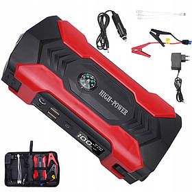Бустер Power BANK 12000MAH Car JUMP STARTER BOOSTER + LED