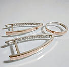 Срібний набір з золотими накладками, фото 2