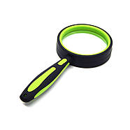 Універсальна лупа 60 мм збільшувальна зі зручною ручкою і кратністю збільшення х10, фото 2