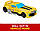 Трансформер Бамблбі Transformers Toys Heroic Bumblebee Action Figure Hasbro B1294, фото 4
