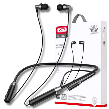 Спортивні навушники Bluetooth вакуумні з мікрофоном бездротові на шию Блютуз-навушники для бігу XO Sport