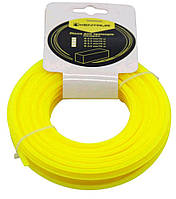 Лісочка для тримерів Кентавр (зірка) 2.7 мм × 15 м (67351), ліска для тримера, ліска тримерна, ліска