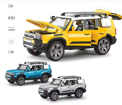 Дитячий інерційний джип кросовер Land Rover 1:22 Лита машина всюдихід хлопчикові для колекції Рандомний колір