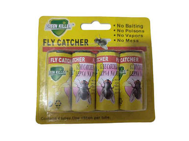 Липка стрічка від мух (4шт в уп) ТМ GREEN KILLER FG