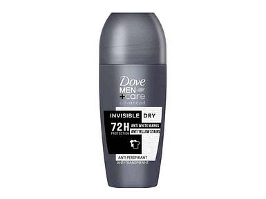 Антиперспірант роликовий 50мл чоловічий Невидима сухість 72години 59092629 ТМ Dove FG