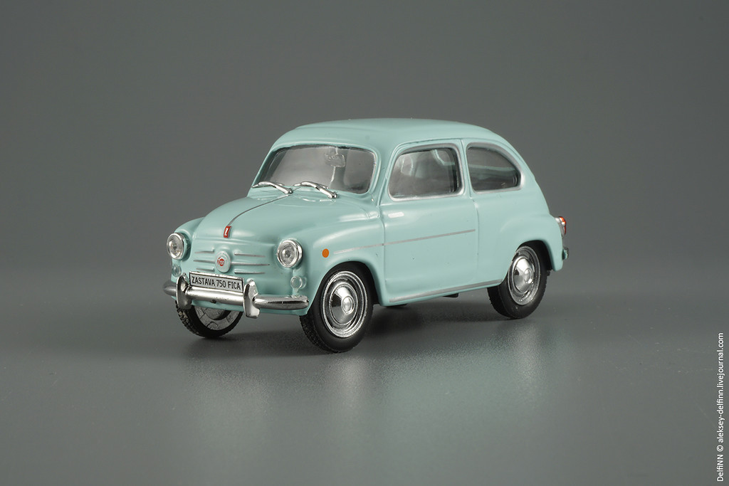Автолегенди Колекційна модель (ДеАгостіні) №178 ZASTAWA 750 (1:43)
