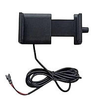 Зарядний пристрій 5V 2A / перетворювач напруги DC 12V-90V в 5,2V 2A/ з утримувачем для телефону