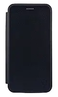Чохол-книжка Premium для Samsung Galaxy S24 Plus на магніті з підставкою чорний