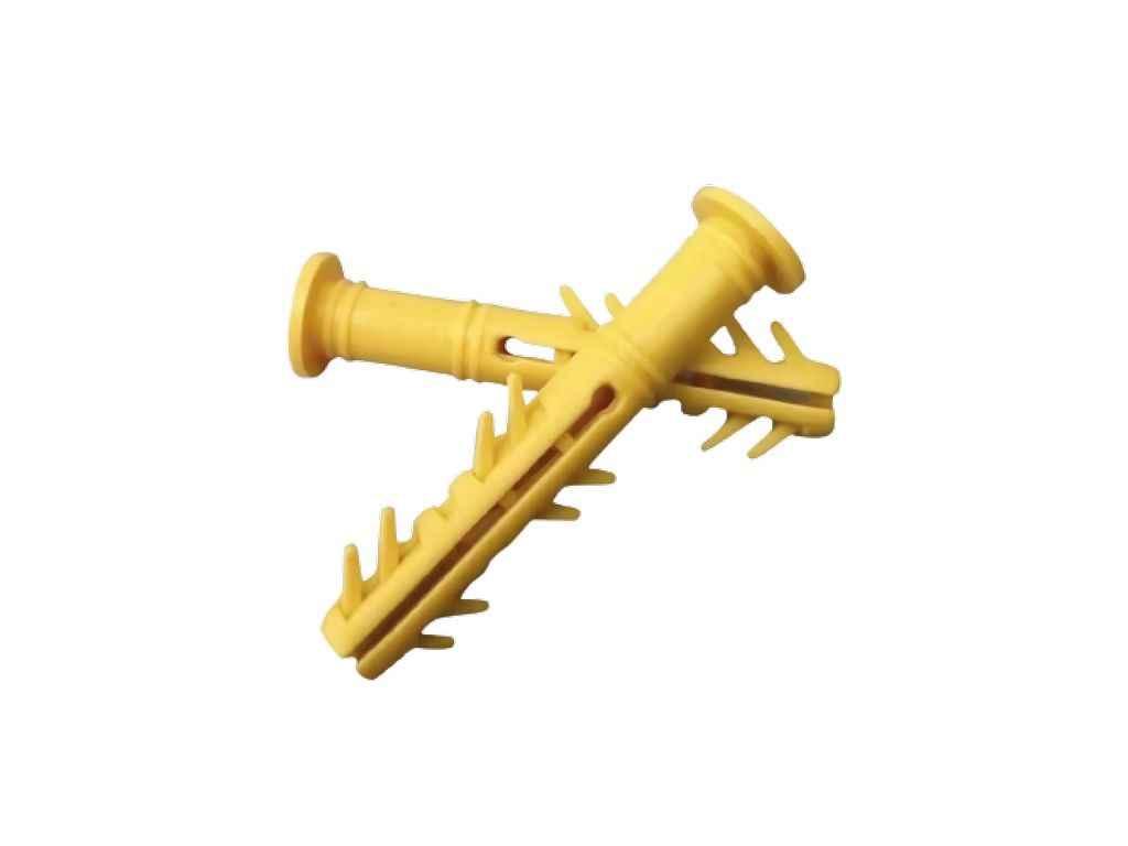 Дюбель PREMIUM з буртом без шурупа 6 х 40 (100шт/уп) пластик ТМ WAVE FG