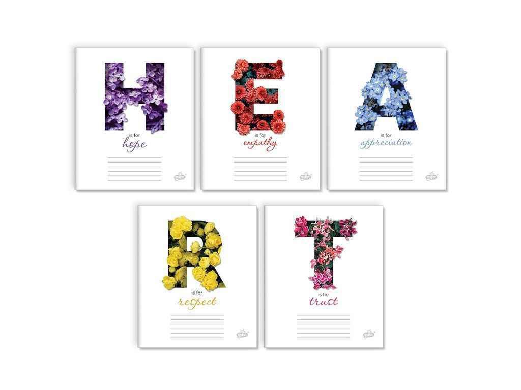 Зошит в клітку 96арк. 10шт/уп оф. ТВ-17 №2515 Життєвi цiнностi ТМ БРІСК BP