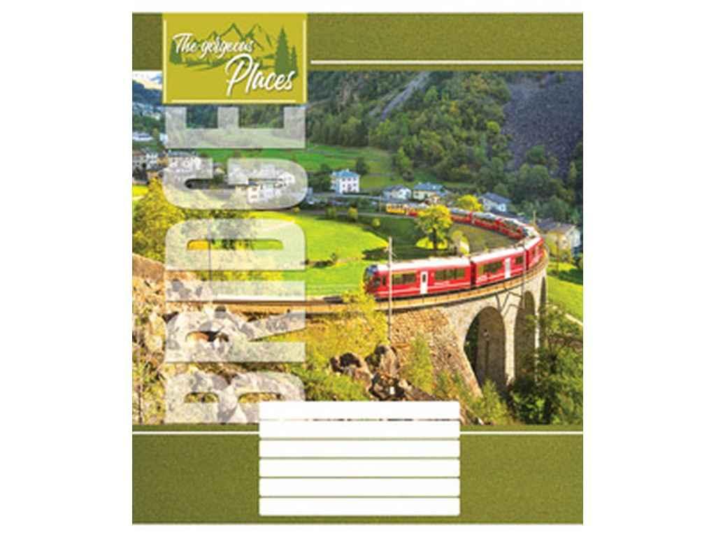 Зошит в клітинку 36арк. 16шт/уп арт.3427к Мости ТМ МРІЇ ЗБУВАЮТЬСЯ FG