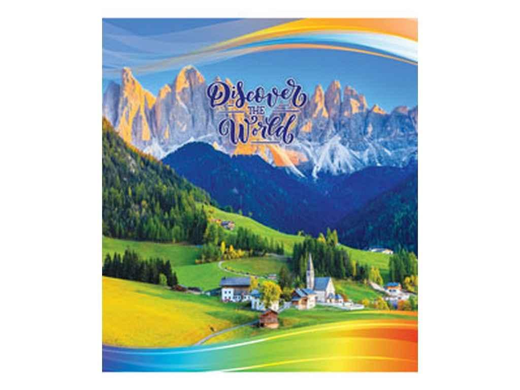 Зошит в клітинку 96арк. 8шт/уп арт.3633к Вивчай світ ТМ МРІЇ ЗБУВАЮТЬСЯ FG