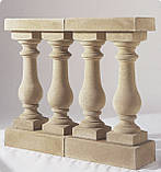 Балясини та перила з каменю піщаника, фото 8