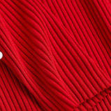 H&M Сукня міді червона в рубчик розмір S, фото 7