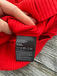 H&M Сукня міді червона в рубчик розмір S, фото 9