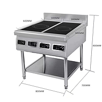 Плита індукційна EWT INOX AMTCD401N