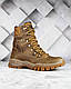 Берці зимові з натуральної шкіри "PATRIOT" колір коричневий 40-45р, фото 3