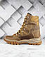 Берці зимові з натуральної шкіри "PATRIOT" колір коричневий 40-45р, фото 7