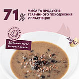 Корм вологий Delickcious для дорослих собак Пластівці з ягнятиною та лісовими ягодами у вершковому соусі 80 г, фото 3