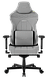 Зручне ігрове крісло для геймерів сіре Hator Arc 2 XL Fabric Grey з регульованою спинкою й подушками, фото 5