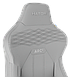 Зручне ігрове крісло для геймерів сіре Hator Arc 2 XL Fabric Grey з регульованою спинкою й подушками, фото 8