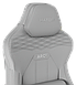 Зручне ігрове крісло для геймерів сіре Hator Arc 2 XL Fabric Grey з регульованою спинкою й подушками, фото 7
