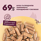 Корм вологий Delickcious для дорослих собак Смужки з лососем та морквою в крем-супі 85 г, фото 10