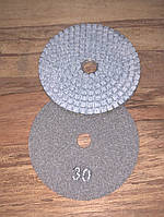 Черепашки круги 100 мм алмазні зерно 30 крупне
