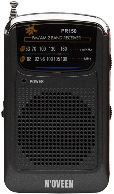 Портативне радіо Noveen PR150 чорне