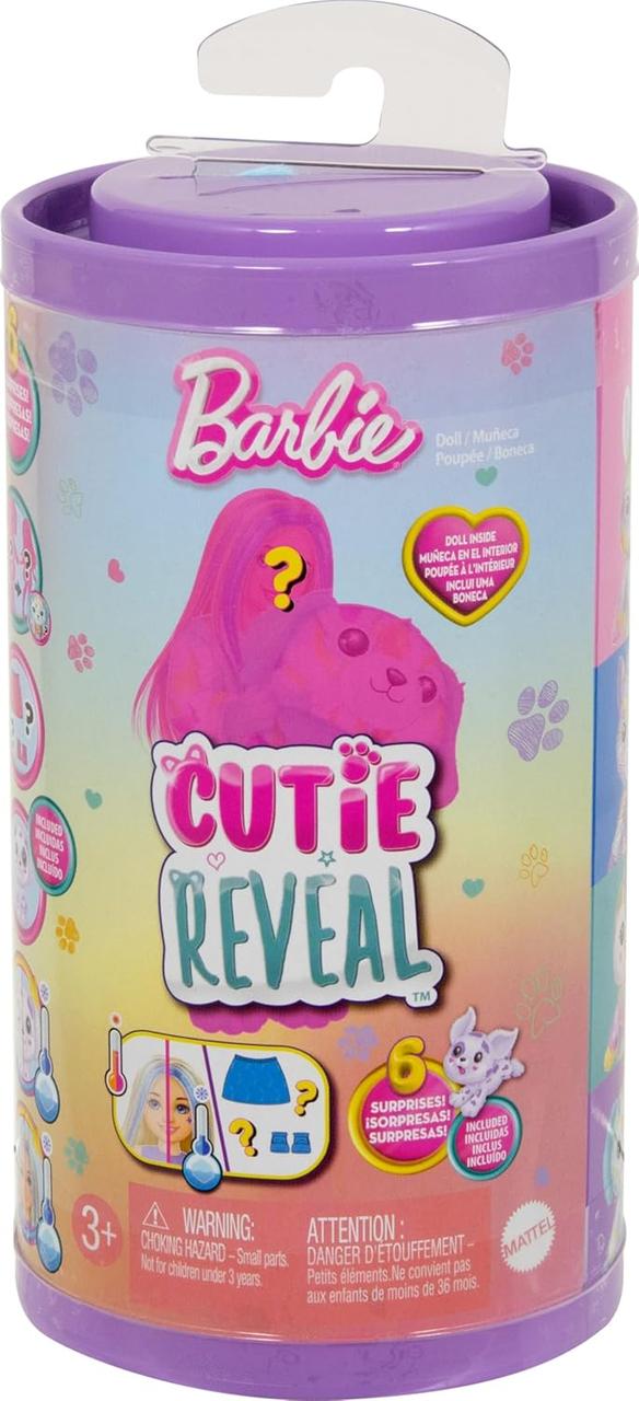 Лялька Барбі Челсі у плюшевому костюмі вихованця Barbie Cutie Reveal Chelsea Color Dream Series HRK42