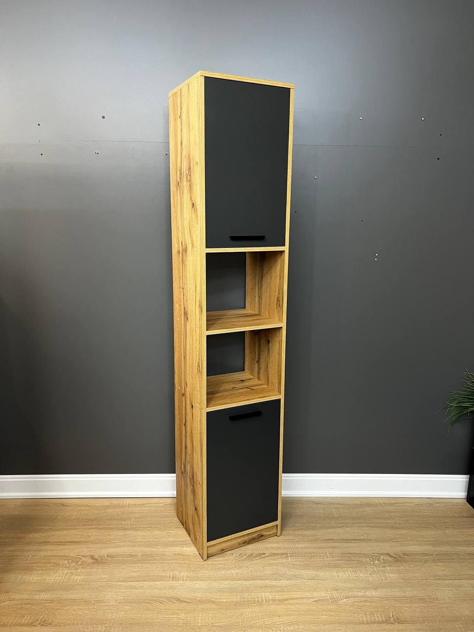 Пенал «Асті» Дуб Аппалачі/Антрацит, фото 1