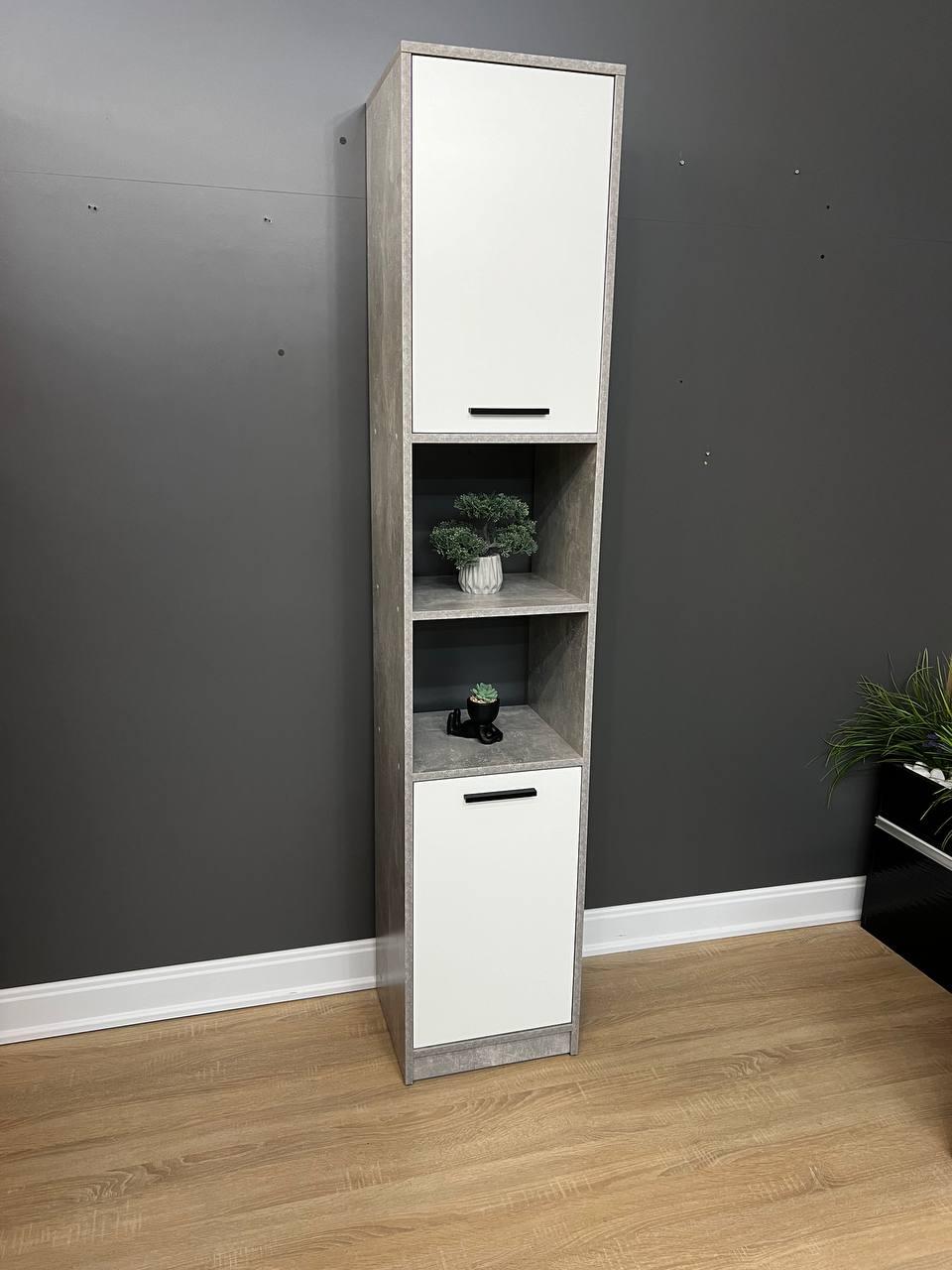 Пенал «Асті» Бетон/Білий, фото 1