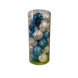 67420 C Новорічні прикраси 24 шт.