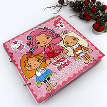 000079 Книга на липучках Хелоу Кітті Тока Бока