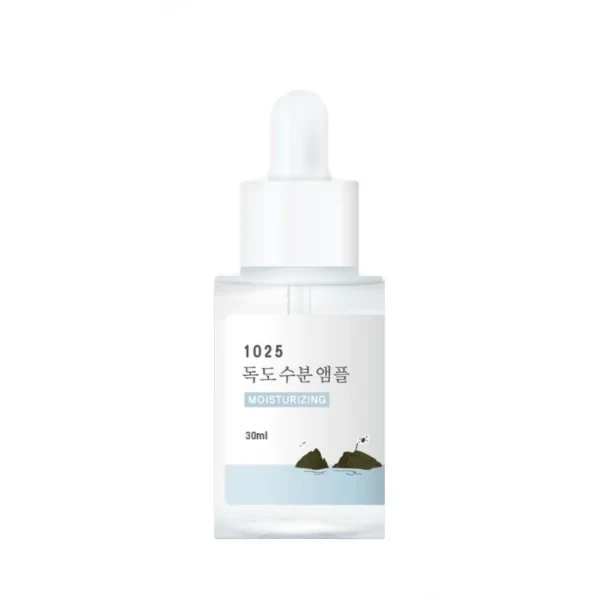 Зволожуюча сироватка для чутливої шкіри Round Lab 1025 Dokdo Moisturizing Ampoule 30 мл, фото 1