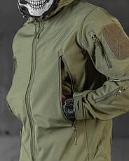 Костюм Софтшел Олива SoftShell на флісі 5XL (58-60), фото 5